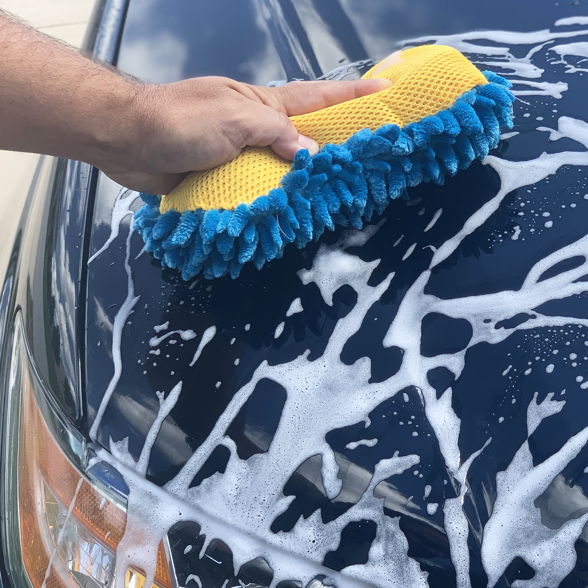 Factory Wholesale Microfiber Car Wash Sponge Premium Chenille Super to  Pollute Car Clean Tool Car Supplies Cleaning Hand Sponge - China Hot Sale  Automotive Wash Chenille Sponge and Kitchen Household Cleaning Sponge