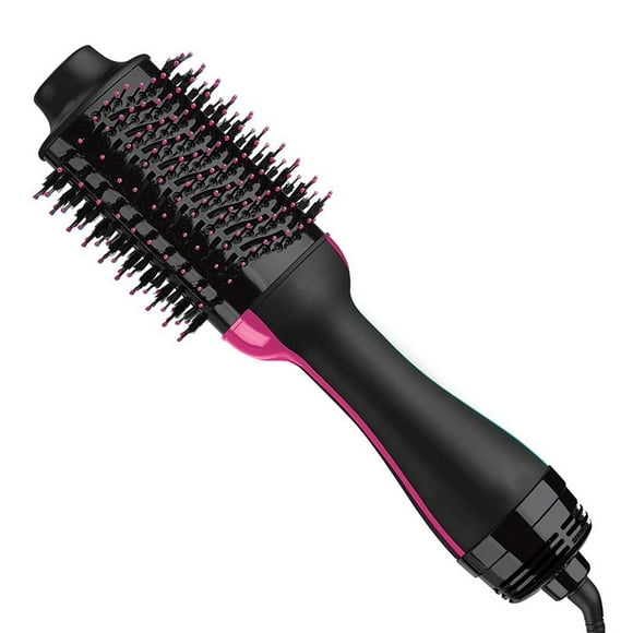 Hair Dryer Brush, Hot Air Brush,Hair Volumizer for Drying & Straightening & Curling, Brush Blow Dryer Styler for Rotating Straightening, Curling, Salon Negative Ion Ceramic Dryer Brush