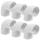 thumbnail image 4 of 6 piezas de accesorios para tuberías de drenaje de PVC, juntas de tubería de PVC, codos de ángulo recto, conectores de plástico para mangueras., 4 of 8