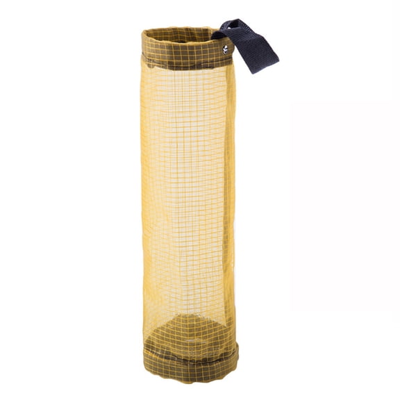 LEHOZIHEQ Plastic Bag Holder, Grocery Bag Holder for Plastic Bags, Mesh Hanging Storage Dispenser, Trash Bag Organizer Shopping Bag Holder