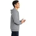 thumbnail image 3 of Port & Company Long Sleeve Polo (PC850ZH) Athletic Heather, XS, 3 of 6