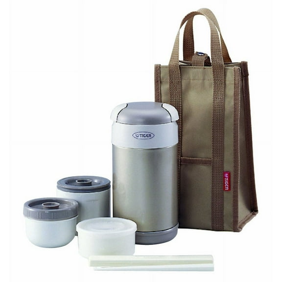 Tiger LWR-A092 Thermal Lunch Box, Champagne Gold
