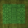 thumbnail image 1 of Ahgly Company Indoor Square Persian Green Traditional Area Rugs, 6' Square, 1 of 1