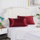 thumbnail image 1 of Satin Pillowcase For Hair And Skin, Pillowcases Standard Size Set Of 2, And Soft Satin Pillowcovers 2 Pack (20x30 Inches), 1 of 8