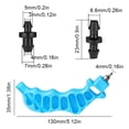 thumbnail image 2 of Peggybyg 2Pcs Drip Irrigation Hole Punch Tool Fitting Insertion Tool with 50 Pcs Plugs, 2 of 5