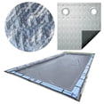 thumbnail image 1 of Swimline Couverture de Piscine Rectangulaire Enterrée Argent/noir 16x36, 1 of 7