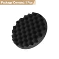 thumbnail image 3 of Uxcell Buffing Sponge Pads 7" Polishing Wheel Waffle Finishing Grip Pad Car Buffer Polisher with Hook and Loop Back for Car Detailing Polishing Waxing, Black, 3 of 7