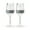 Grey, variant on Host Wine Freeze Double-Walled Stemmed Wine Glasses - Plastic Tumblers, Gray