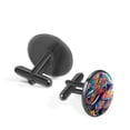 thumbnail image 2 of Elephant Elegant Mens Cufflink Set for Formal Attire, Made of Stainless Steel, for Weddings and Business Meetings, 2 of 6