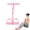 Pink, variant on Multifunction Pedal Resistance Band,Durable 8-Tube Natural Rubber Resistance Trainer with Handles,for Abdomen,Waist,Arm,Leg Training