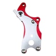 thumbnail image 5 of Toystoory Adaptador de freno de disco de bicicleta de montaña profesional Soporte de freno de disco de aleación duradera Adaptador de montaje de freno de Ciclismo rojo + plata Toystoory OD010341-02, 5 of 5