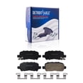 thumbnail image 6 of Detroit Axle - Brake Kit for 2005-2009 Buick Allure Lacrosse, 2005-2008 Pontiac Grand Prix Drilled & Slotted Disc Brake Rotors Ceramic Brakes Pads 2005 2006 2007 2008 2009 Front & Rear Replacement, 6 of 8