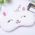 thumbnail image 1 of Máscara Para Dormir Aqtten De Ojos De Conejo De Dibujos Animados Para Niñas Y Niños Cubre Para Viajes huangjie unisex, 1 of 2