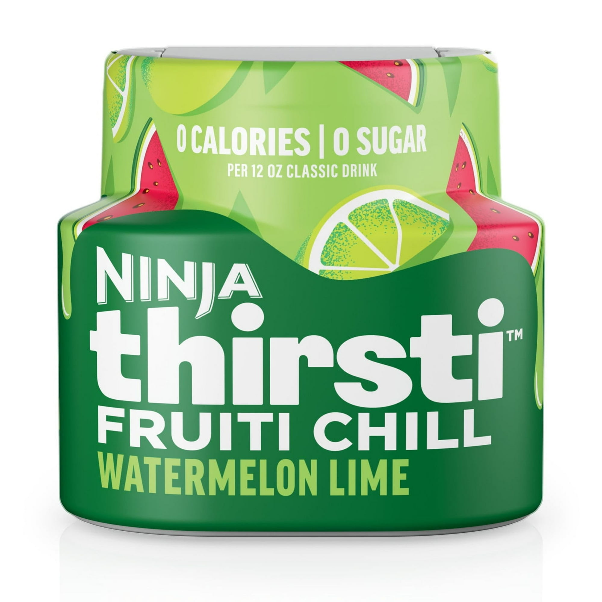 Ninja Thirsti FRUITI CHILL Watermelon Lime Flavored Liquid Water Drops, 1 Flavor Pod, WCFWTLI61