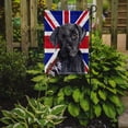 thumbnail image 2 of Carolines Treasures SC9821GF Labrador with English Union Jack British Flag Flag Garden Size, 2 of 3