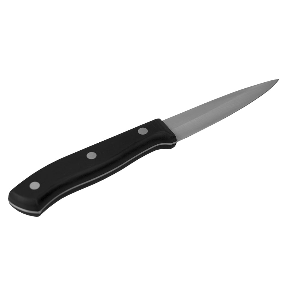 Home Basics 3.5 Stainless Steel Paring Knife with Soft Grip