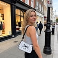 thumbnail image 5 of Women Crossbody Bag, Cute Bow Design, Lightweight Casual Shoulder Handbag, Compact Versatile Underarm Purse for Daily Essentials, Travel and Everyday Outings, 5 of 6