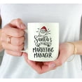 thumbnail image 3 of Koyal Wholesale Santa Claus Ceramic Coffee Mug, Santa's Favorite Marketing Manager, 3 of 5