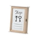 thumbnail image 3 of Portallaves decorativo para colgar en la pared, organizador de pared con 6 ganchos Blanco, 3 of 9