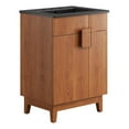 thumbnail image 3 of Modway Miles 24” Bathroom Vanity in Black Walnut, 3 of 11