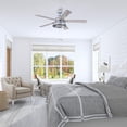 thumbnail image 2 of Prominence Home Brightondale 52 Inch Industrial Ceiling Fan w/ Light, Galvanized, 2 of 12