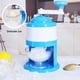 thumbnail image 2 of Trituradora de hielo manual, manivela máquina de hielo raspado trituradora de hielo máquina de cono de nieve herramienta de cocina doméstica, 2 of 5