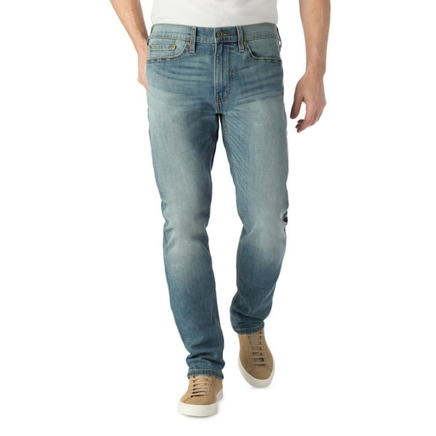 Signature by levi strauss & co. men's slim straight fit jeans - Walmart.com