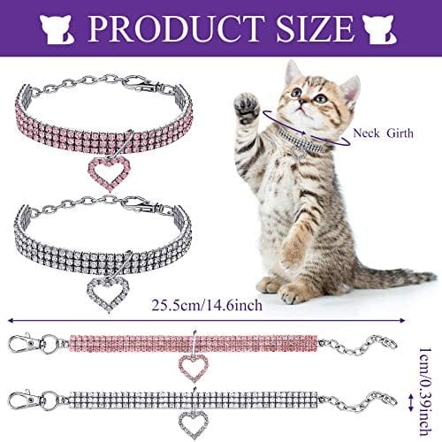 Kitty bling top cat collars