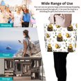 thumbnail image 4 of Yiaed Honey Bee Insect Print Handbag for Women Tote Purse Shoulder Bag Large Fashion Hobo Purse Handbag Shopping Tote, 4 of 5