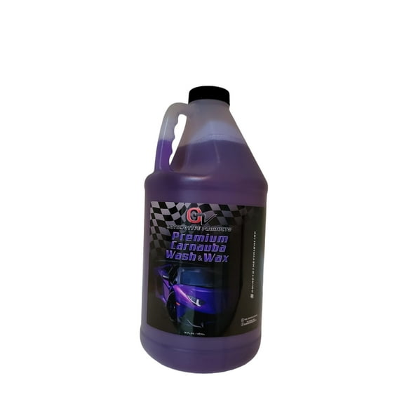 GV Corsa Detailing Products Premium Carnauba Car Wash and Wax Soap, 1 Gallon, Car Wash and Wax in 1