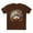 Dark Chocolate, variant on Fan shirt, Shirt with Fan, Tee Shirt with Antique Fan