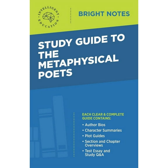Bright Notes Study Guide to The Metaphysical Poets, (Paperback)