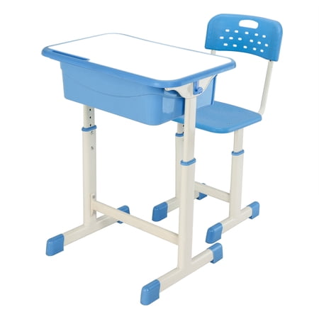 desk chair student storage study child furniture adjustable walmart zimtown