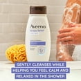 Aveeno Stress Relief Soap Free Body Wash with Prebiotic Oat, Lavender