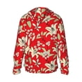 thumbnail image 2 of Picia Lilies Flowers Women's Men's UPF 50+ Sun Protection Hoodie Shirt Long Sleeve SPF Fishing Outdoor UV Hiking Lightweight Shirts-Medium, 2 of 9