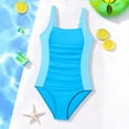 thumbnail image 6 of Teen Bikinis for Girls Girls One Piece Swimsuit Quick Dry Swimwear Beach Bathing Suit for 5-18 Years, 6 of 6
