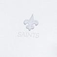 thumbnail image 4 of Men's Antigua White New Orleans Saints Victory Quarter-Zip Top, 4 of 4