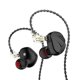 thumbnail image 3 of 6-iron Circle Ear Phone Auriculares internos de metal mezclado Auriculares deportivos para teléfonos deportivos Negro Normal Inevent EL5023-02B, 3 of 7