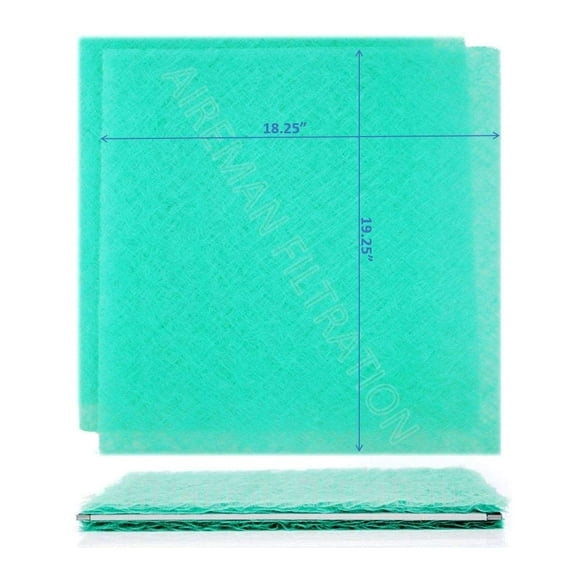 Wingman1 Electronic AC Furnace Air Filter Replacement Pads - 1 Change (20x22x1)