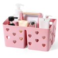 thumbnail image 1 of Organizador portátil de plástico Shower Caddy Anyoifax, color rosa, 1 of 6