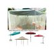 thumbnail image 5 of Mosquitera para sombrilla de patio de 7,5 a 11 pies/300 x 230, malla de poliéster para sombrilla, mosquitera universal para sombrilla con puerta con cremallera y cuerda ajustable, C, 5 of 5