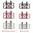 thumbnail image 2 of 1 Pair 3 Bearings Flat/Platform Pedals Road Mountain Bike Pedals, 9/16” Aluminum Alloy Lightweight Non-Slip Universal Pedals, 2 of 5