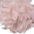 thumbnail image 5 of Northlight Glittered Feathers Christmas Ball Ornament - 6" - Pink, 5 of 6