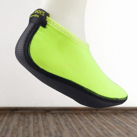 COMPUKAS Adult Swim Shoes Fluorescent Pair for Sports and Diving L