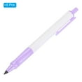 thumbnail image 3 of Lápiz sin tinta Uxcell, paquete de 6 lápices eternos, lápices mágicos con punta reemplazable, morado, 3 of 6