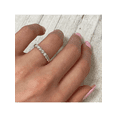 thumbnail image 7 of Rachel Koen Diamond Wedding Band Ring 14K White Gold 0.42Cttw Size 7.5, 7 of 7
