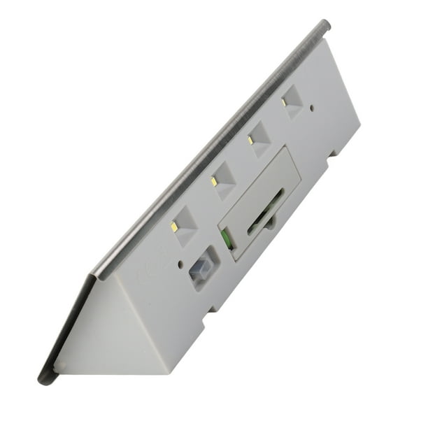 Números De Casa Iluminados Con Energía Solar, Números De Casa Iluminados Con Energía Solar Acero Inoxidable De Ahorro De Energía+ABS 4 Cuentas De Lámpara LED Para Comunidades