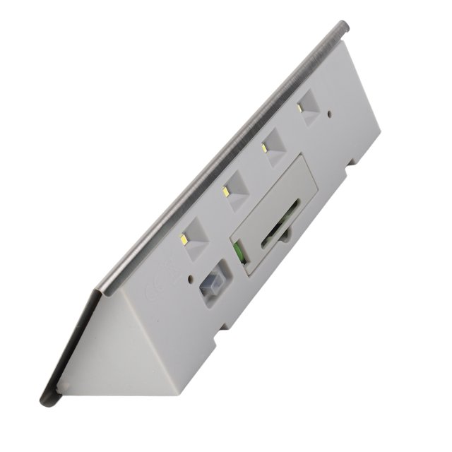 Números De Casa Iluminados Con Energía Solar, Números De Casa Iluminados Con Energía Solar Acero Inoxidable De Ahorro De Energía+ABS 4 Cuentas De Lámpara LED Para Comunidades
