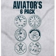 thumbnail image 5 of 6 Pack Brew Airforce Beer Flight Men's Graphic T Shirt Tees Brisco Brands S, 5 of 6