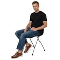 thumbnail image 2 of LuckLilac Men's Oxfords Shoes,Wingtip, Casual Business Dress Sneaker,Brown, 9M, 2 of 5